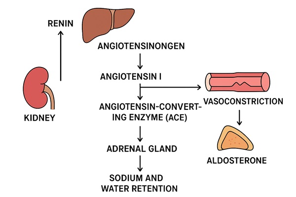 ACE works in the RAAS pathway